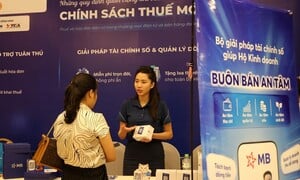 MB đồng hành cùng hộ kinh doanh trước những quy định thuế mới