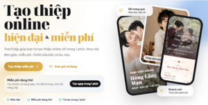 Trao Thiệp đưa nghi thức gửi lời mời của người Việt lên nền tảng số