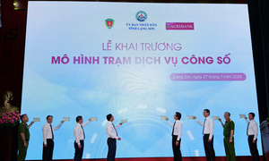 Lạng Sơn thí điểm Trạm dịch vụ công số: Công nghệ xóa bỏ rào cản hành chính