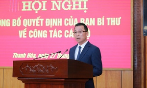 Thiếu tướng Tô Anh Dũng làm Chủ tịch UBND tỉnh Thanh Hóa