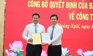 Thứ trưởng Bộ Tài chính Nguyễn Đức Tâm giữ chức Phó Bí thư Tỉnh ủy Quảng Ngãi