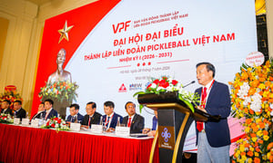 Ông Lê Văn Thành làm Chủ tịch đầu tiên của Liên đoàn Pickleball Việt Nam