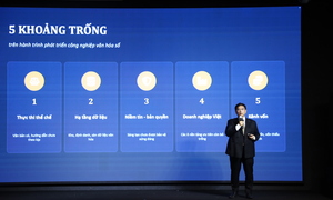 Việt Nam cần nền tảng số nội địa để thúc đẩy công nghiệp văn hóa