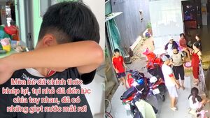 Clip cậu bé khóc một mình khi hết hè phải rời quê khiến dân mạng rưng rưng