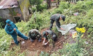 Quảng Ngãi: 1 tuần, tìm thấy 9 hài cốt liệt sĩ ở Đăk Pék