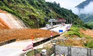 Sạt lở tại khu vực thuỷ điện ở Lào Cai, một người mất liên lạc
