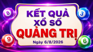 XSQT 6/8 - Kết quả xổ số Quảng Trị hôm nay 6/8/2026