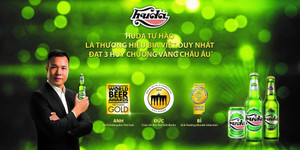 Huda - Thương hiệu bia Việt đầu tiên đạt 3 huy chương vàng châu Âu