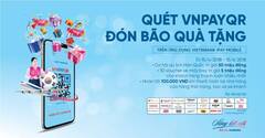 Quét VNPAYQR, đón bão quà tặng