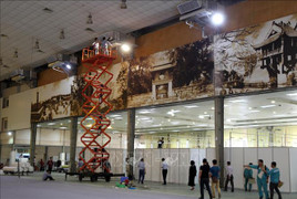 Hình ảnh đầu tiên của Trung tâm Báo chí phục vụ Hội nghị Thượng đỉnh Mỹ - Triều lần thứ 2