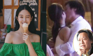 Mỹ nhân 9X mang bầu với cha nuôi đại gia của Lưu Diệc Phi?