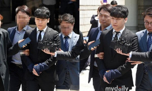 Seungri bị trói và còng tay khi rời tòa án, có thể ở tù 2 - 3 năm