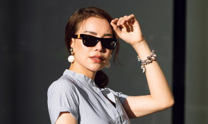 Trà Ngọc Hằng chia sẻ bí quyết phối đồ sành điệu mặc kệ thời tiết