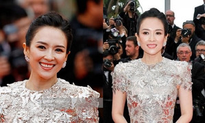 Chương Tử Di nổi bật giữa dàn mỹ nhân thế giới tại Cannes 2019
