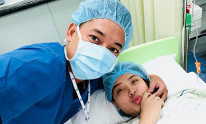 Bất chấp nguy hiểm, Hải Băng hạ sinh em bé thứ 3