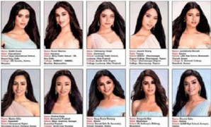 30 thí sinh cuộc thi 'Hoa hậu Ấn Độ 2019' giống nhau như một