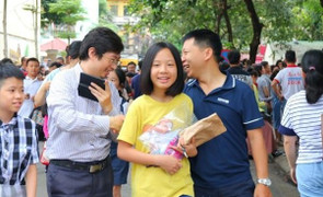 3.000 thí sinh cạnh tranh 100 suất học tại trường THCS Ngoại ngữ