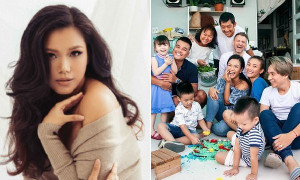 Phương Vy khoe ảnh đại gia đình quây quần: 'Thành công không phải là có nhiều tiền hay danh vọng'