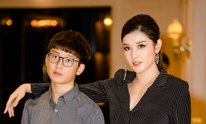 Bất ngờ với vẻ ngoài của em trai Á hậu Huyền My sau nhiều năm