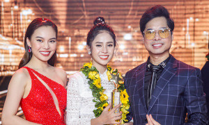 Hot girl đội danh ca Ngọc Sơn - Giang Hồng Ngọc đăng quang Quán quân ‘Thần tượng Bolero 2019’