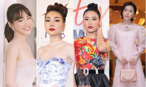 Thanh Hằng - Nhã Phương - Hoàng Thùy Linh đẹp cuốn hút, Han Sara lọt top sao mặc xấu