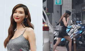 Hậu tin đồn ly thân, Lâm Chí Linh hạnh phúc khi được chồng trẻ đưa đón