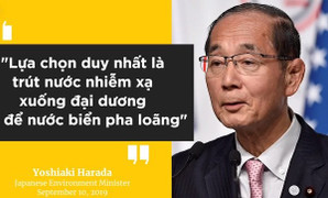 Nhật Bản dự định đổ nước nhiễm phóng xạ từ nhà máy ra Thái Bình Dương