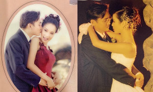 Nghệ sĩ Trịnh Kim Chi khoe ảnh hiếm hoi kỷ niệm 19 năm ngày cưới