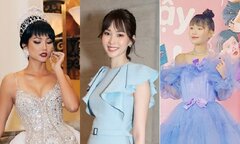 Đặng Thu Thảo - H'Hen Niê khác lạ dẫn đầu top sao mặc đẹp, Han Sara bị chê rườm rà