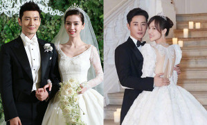 Váy cưới của mỹ nhân Hoa ngữ: Lưu Thi Thi - Angela Baby đắt đỏ, Đường Yên tinh tế từng chi tiết