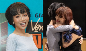 Trác Thúy Miêu xúc động khi hội ngộ danh ca Bảo Yến