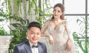 Bảo Thy khoe ảnh cưới xinh đẹp bên chồng