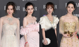 Lưu Thi Thi - Angela Baby khoe sắc trên thảm đỏ, Triệu Lệ Dĩnh - Dương Tử bị chê già