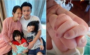 Hoa đán TVB Thái Thiếu Phân sinh con thứ 3 ở tuổi 46