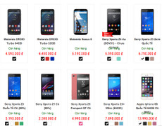 Smartphone cao cấp giá siêu rẻ tràn ngập thị trường