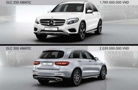 Mẫu xe hot Mercedes GLC bất ngờ tăng 120 triệu đồng