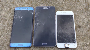 Galaxy Note 5 chịu 'tra tấn' tốt hơn Galaxy Note 7, iPhone 6s