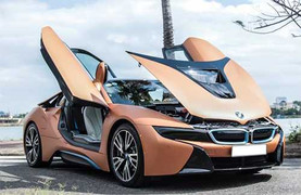 Siêu xe BMW i8 màu lạ của đại gia Đà Nẵng bị rao bán