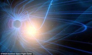 Khiên chắn từ trường nứt, Trái Đất bị tia vũ trụ tấn công