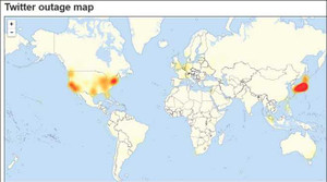 Twitter 'sập mạng' toàn cầu trước bầu cử Mỹ