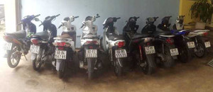 Choáng với bộ sưu tập xe máy biển số đẹp ở Đồng Nai