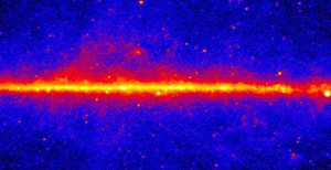 Hình ảnh tuyệt đẹp về Ngân Hà khi quan sát qua sóng vô tuyến