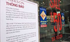 Trung tâm thương mại Parkson cuối cùng tại Hà Nội đóng cửa từ giữa tháng 12