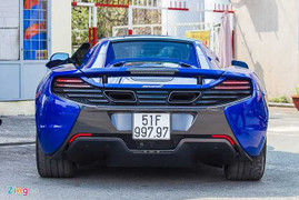 Siêu xe McLaren 650S của Minh Nhựa 'lộ' biển độc