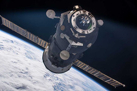 Tàu vũ trụ chở hàng của Nga nổ tung trên bầu trời