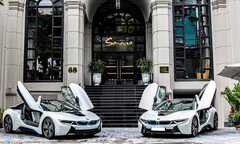 Ngắm siêu xe thể thao BMW i8 7 tỷ đồng trên đường phố Việt Nam