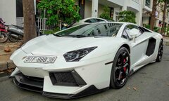 Lamborghini Aventador chính hãng duy nhất Việt Nam độ hầm hố
