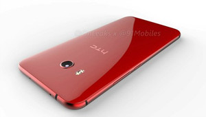 Concept HTC U 11 màu đỏ hồng quyến rũ