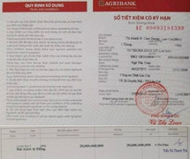 Hàng chục sổ tiết kiệm Agribank Lào Cai nghi bị làm giả