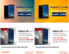 Loạn giá Samsung Galaxy S8 ở Việt Nam